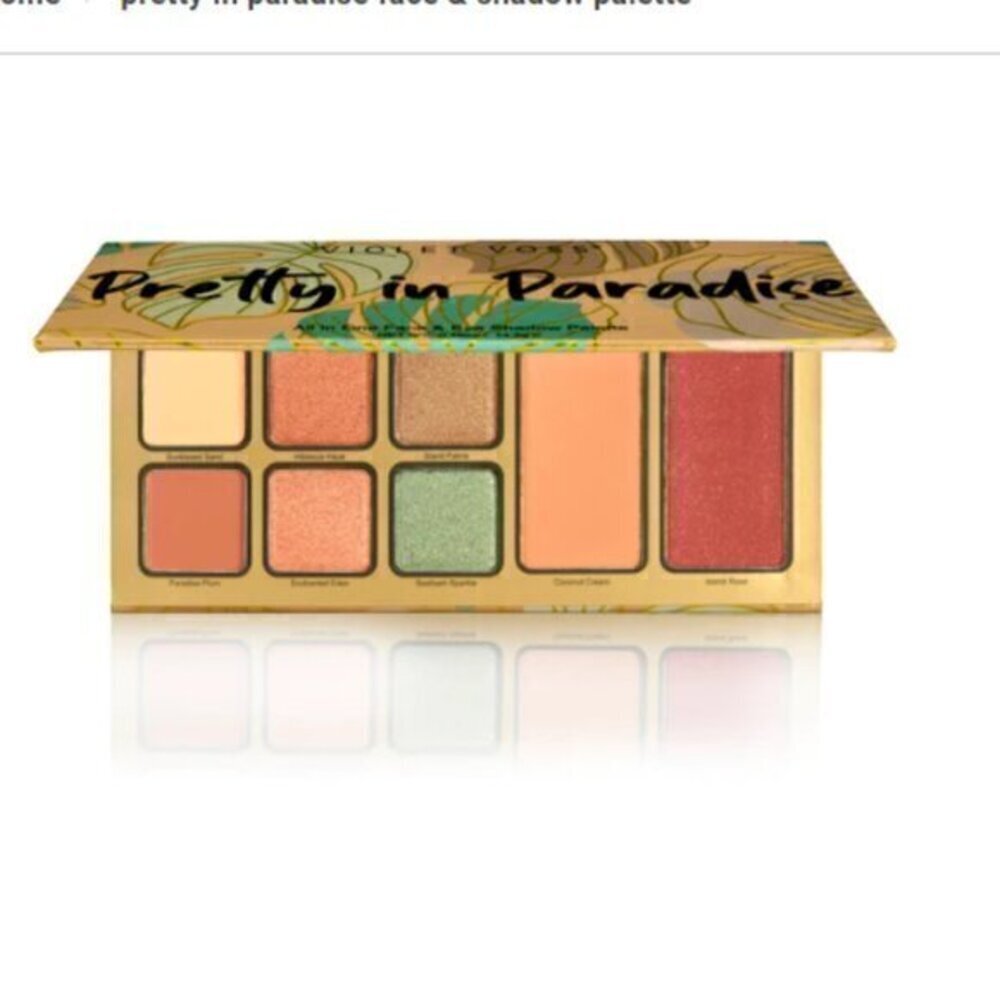 Violet Voss Pretty In Paradise Face & Eye Shadow Palette